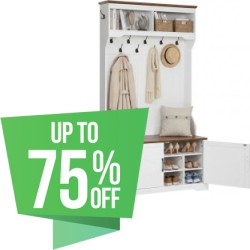 Up to 75% off 100s of Labor Day Entryway Furniture Clearance Deals at Wayfair