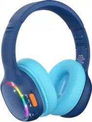 Tronsmart KH03 Kids' Wireless Active Noise Cancelling Headphones, Blue - $19.99