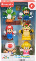 Fisher-Price Little People My Mario 6-Piece Character Figure Set - $18.69 w/ Prime