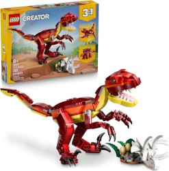 LEGO Creator 3-in-1 Fierce Dinosaur Building Set with 3 Dinosaur Types - $15.99