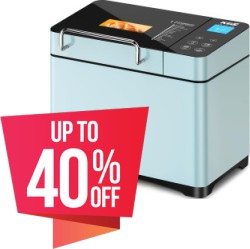 Labor Day Special: Up to 40% off Select Bread Machines at Amazon with Free S&H