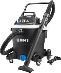 HART 12-Gallon 6-Peak HP Wet/Dry Vacuum with Accessory Kit - $49.98 Shipped
