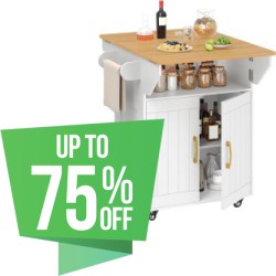 Labor Day Deal at Wayfair: Up to 75% off on 100s of Kitchen Carts & Island Deals