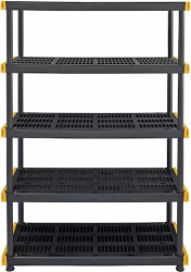 Project Source 72" x 48" x 20" 5-Tier Heavy Duty Utility Shelving Unit - $79.98 Each