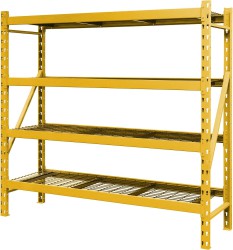Member's Mark High Strength Steel 4-Shelf Rack in 4 Colors - $159.98 w/ Plus FS