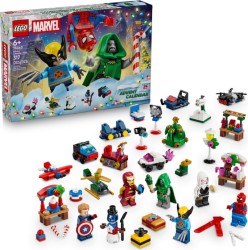 LEGO Marvel 2026 Advent Calendar with Minifigures & More Surprises - $35.00