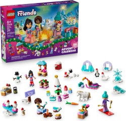 LEGO Friends 2026 Advent Calendar with Minidolls, Animal Figures & More - $25.00