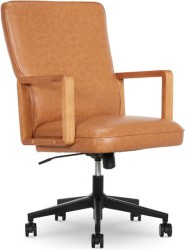 Better Homes & Gardens Ezra Office Chair in Chestnut Brown - $52.15 Shipped