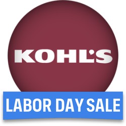 Labor Day Sale: Up to 85% off + $10 off $25 + 15% off Home + Earn Kohl's Cash