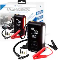 Xtreme Auto 4-in-1 Jump Starter with Air Compressor & Power Bank - $59.99