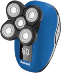 Barbasol Rechargeable Rotary Head Shaver with Titanium Blades - $24.99 Today