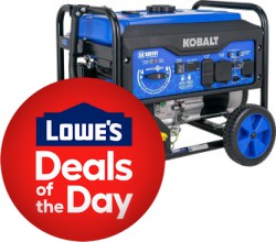 Deal of the Day at Lowe's: Save up to $500 off on Select Kobalt Generators Today