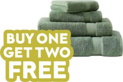 Labor Day Weekend Deal at Belk: Buy 1, Get 2 Free on Select Bathroom Towels