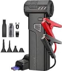 Pursuit R55 5-in-1 Jump Starter with Air Duster, Vacuum & Power Bank - $49.99
