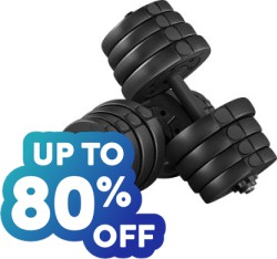 Save up to 80% off on Hundreds of Fitness & Exercise Clearout Deals at Wayfair