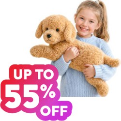 Save up to 55% off on Select September Stuffed Animals & Plush Toys at Amazon