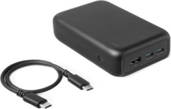 Amazon Basics High-Capcity 20,000mAh 3-Port Power Bank Charger - $12.99