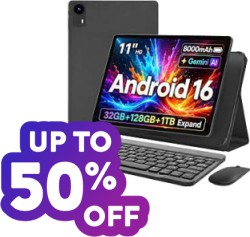 Up to 50% off on Select Tablets for Kids and Adults at Amazon w/ Free Shipping