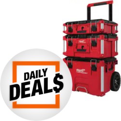 Home Depot Daily Deal: Up to 50% off Tools, Garage Storage, Smart Home & More