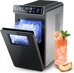 Ecozy Chillio Bullet Style Countertop Ice Maker with Internal LED Lighting - $84.99