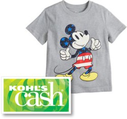 Up to 60% off Kids' Clearance & Closeout Apparel + 15% to 30% off + Kohl's Cash