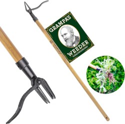 Grampa's Weeder Original Stand Up Weed Puller Tool with Long Handle - $32.27