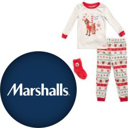 Up to 80% off on Clearance Kids' Pajamas at Marshalls with Deals Starting at $6