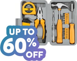 September Deals on Hand & Power Tools & Accessories at Walmart: Up to 60% off