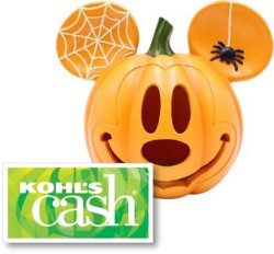 Up to 50% off on Thousands of Halloween Deals + 15% to 30% off + Kohl's Cash