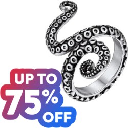 Up to 75% off on Hundreds of Jewelry Items for Men at Amazon w/ Prime Shipping