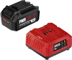 SKIL 20V PwrCore 20 Battery and Charger Starter Kit, 4Ah Battery - $34.73 Today