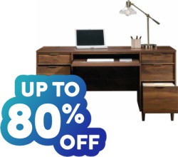 Up to 80% off on Epic Fall Home Office Furniture Deals at Wayfair with Free S&H