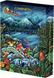 Compartes Winter Fox Gourmet Chocolate Advent Calendar - $120.00 Shipped