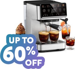 Save up to 60% off on Select Espresso Machines Deals at Best Buy through Sunday