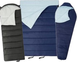 Amazon Basics Sleeping Bags and Camping Cots - $16.99 to $34.99 This Week