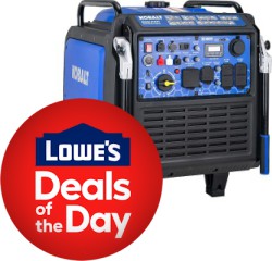 Deal of the Day at Lowe's: Save up to $500 off on Select Kobalt Generators Today