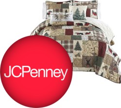 JCPenney: Up to 65% off Select Holiday Bedding Items + an Extra 20% to 25% off
