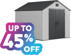 Up to 45% off Select Outdoor Storage and Housing at Amazon with Prime Shipping