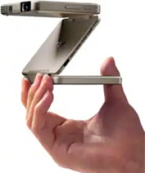 Aurzen Tri-Fold Mini Projector with One-Click Screen Mirroring - $249.99 Today