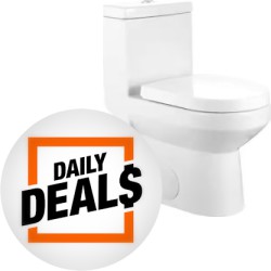 Home Depot Daily Deal: Up to 40% off Showers, Toilets, Tubs, Vanities, Sinks, More