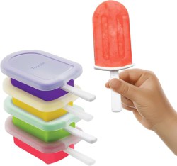 Tovolo 4-Pack of Reusable Silicone Stackable Popsicle Molds - $7.46 with Prime
