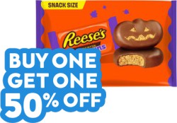 Buy 1, Get 1 50% off on a Selection of Halloween Candy at Target until Saturday