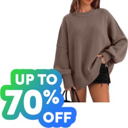 Up to 70% off on Hundreds of Styles of Women's Sweaters at Amazon w/ Prime S&H
