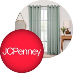 JCPenney: Save up to 70% on 1,000s of Window Treatments + Extra 30% to 35% off