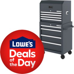 Lowe's Deal of the Day: Save up to $190 off on Select Kobalt Tool Storage Items