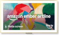 Amazon Ember Artline 55" Frame Style 4K Smart Fire TV, Pale Gold - $499.99