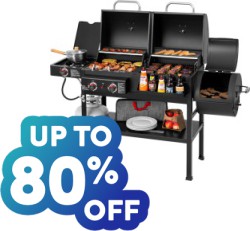 Wayfair: Up to 80% off Clearout Grills, Griddles, Smokers, Accessories and More
