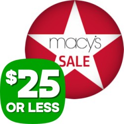 $25 and Under Sale at Macy's: Save up to 85% off on Over 10,000 Sitewide Items