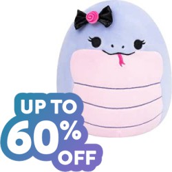 Save up to 60% off on Select September Plush Figures at Amazon with Prime S&H