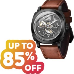 Up to 85% off Select Men's Watches and Accessories at Amazon w/ Prime Shipping
